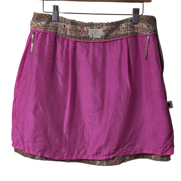 Kate Spade Plaid Tweed Skirt Size 8 - Picture 4 of 11